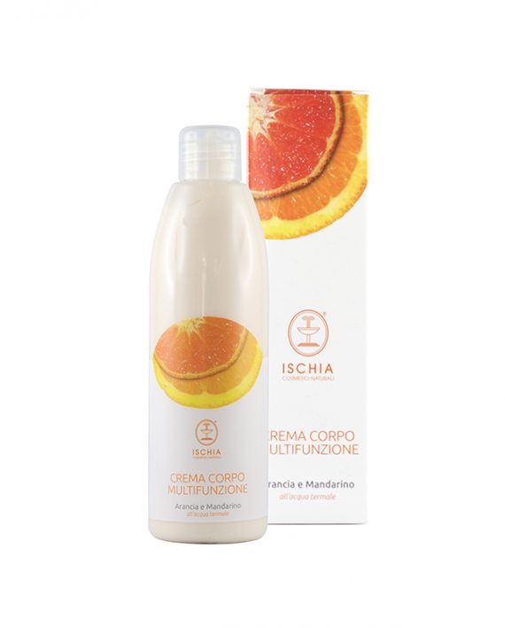 Terme di Ischia – Arancia e Mandarino crema corpo multifunzione – flacone 250 Ml.