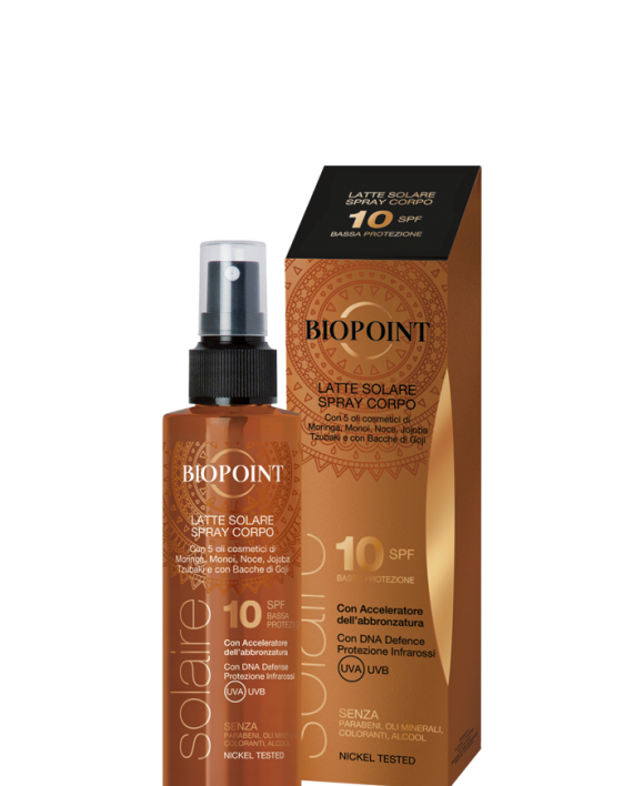 Biopoint Latte Solare Spray Corpo Spf 10 karismashop