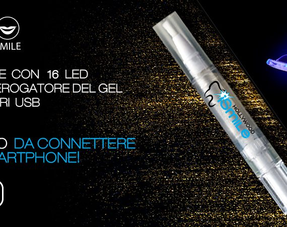 LR WONDER HOLLYWOOD ISMILE Sbiancamento Denti Intensivo Fotodinamico 3 karismashop