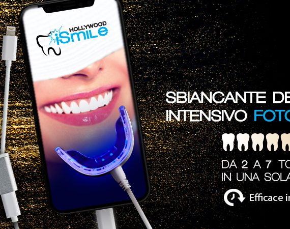 LR WONDER HOLLYWOOD ISMILE Sbiancamento Denti Intensivo Fotodinamico 4 karismashop