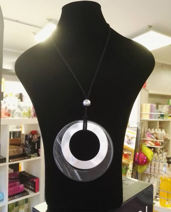 Collana con Pendente Resina e Metallo karismashop