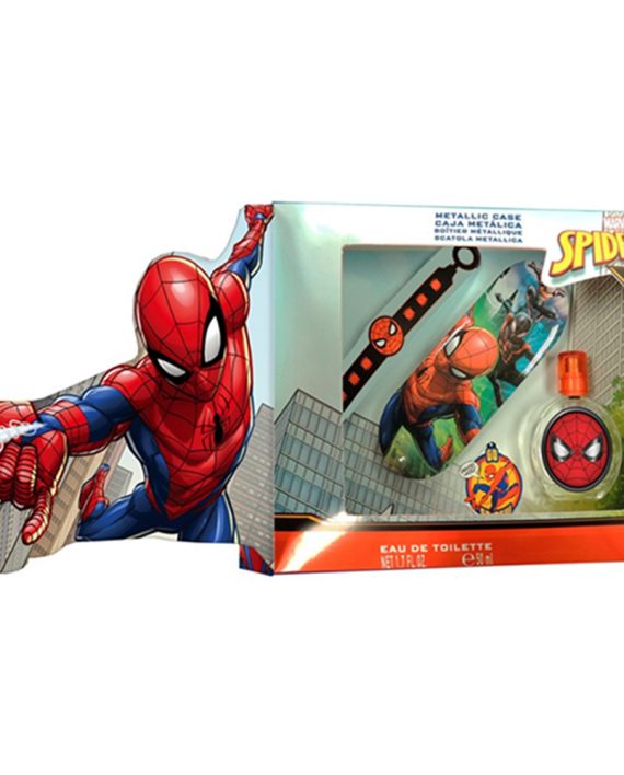 Spiderman Eau De Toilette Spray 50 ml.-p.chiavi-braccialetto karismashop