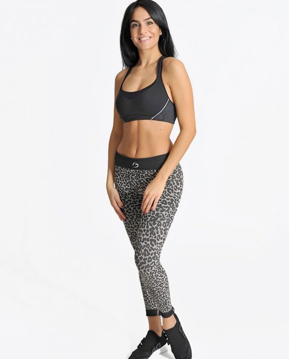 BeGood legging-maculato-nero-beige-in-dermofibra-cosmetics 2 karismashop