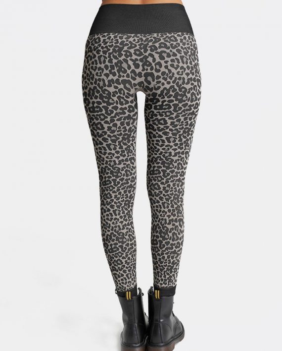 BeGood legging-maculato-nero-beige-in-dermofibra-cosmetics 3 karismashop