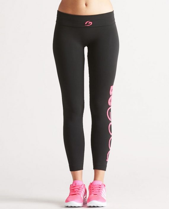 BeGood leggings-sport-snellenti-e-idratanti logo immagliato fucsia 2 karismashop