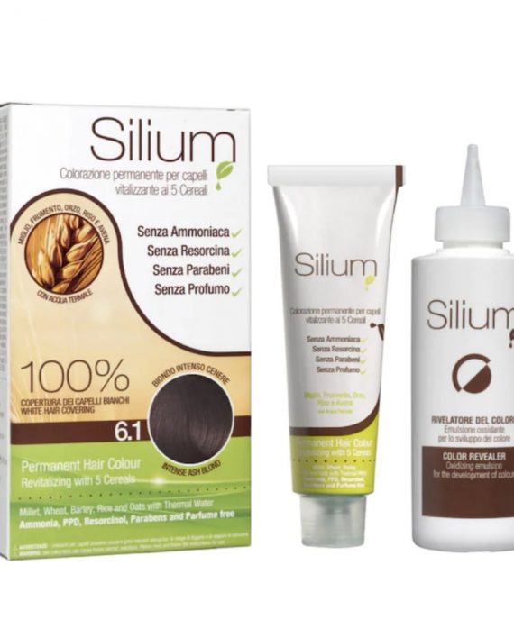 Silium Colorazione Crema Biondo Intenso Cenere 6.10 karismashop