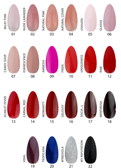 Layla Cosmetics Gumeffect Cartella Colori karismashop