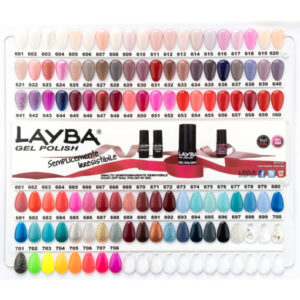 Layla Cosmetics Layba Gel Polish Cartella Colori 5 ml. karismashop