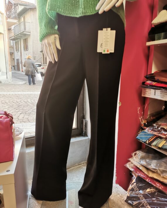 Pantalone Crepone Nero -Taglia L -karismashop