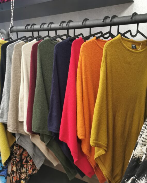 Poncho Cachemire Tutti i Colori karismashop