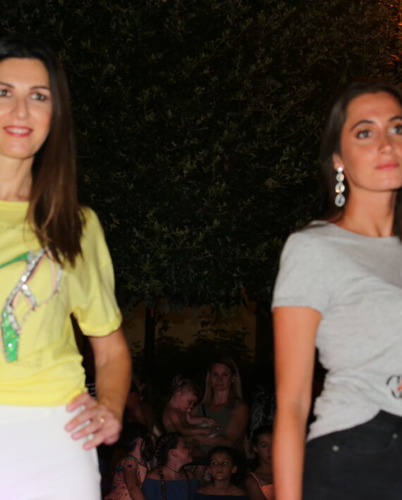 Maglietta Gioiello Tacchi a Spillo Strass 100% Cotone Gialla 1 karismashop