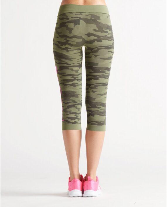 Be Good Capri Sport Camouflage Militare 2 karismashop