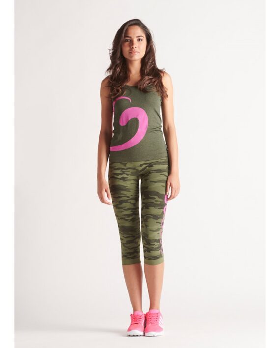 Be Good Capri Sport Camouflage Militare 3 karismashop