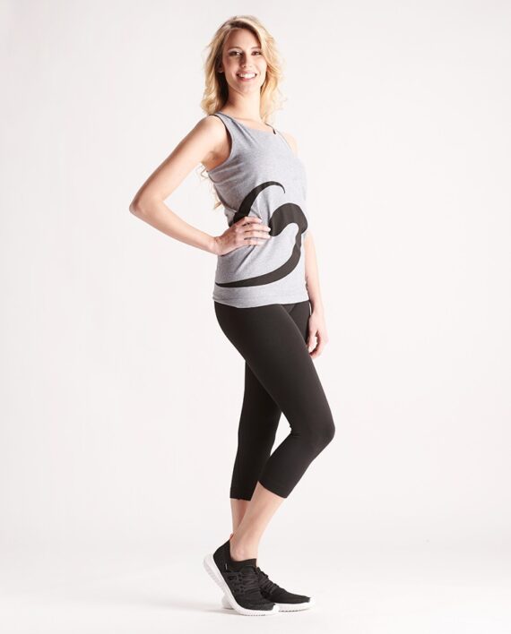 BeGood Canotta Sport Melange Dermofibra Cosmetics Grigio 1 karismashop