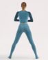 BeGood Completo Yoga Donna Legging Maglia Snellente Drenante Idratante 2 karismashop