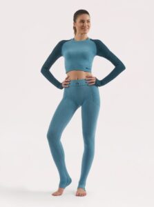BeGood Completo Yoga Donna Legging Maglia Snellente Drenante Idratante karismashop