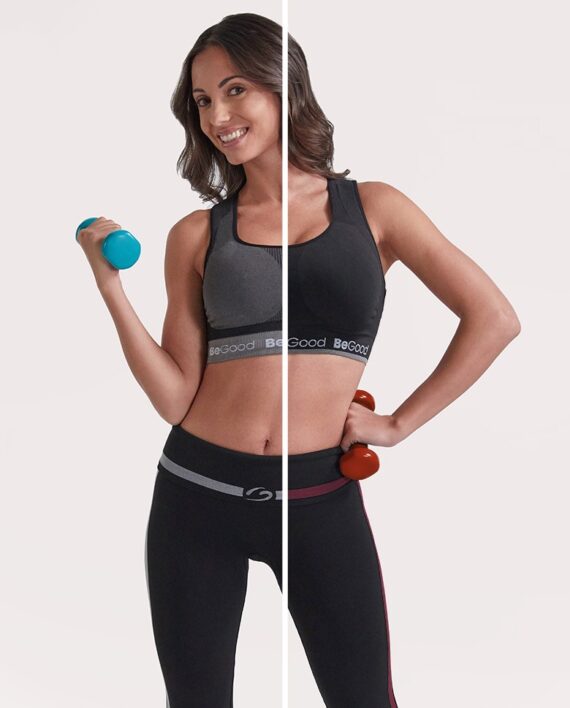 BeGood Top Sportivo Donna Double Face Idratante Rassodante 3 karismashop