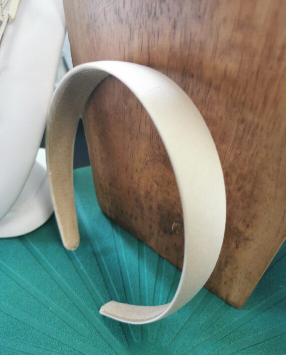 Cerchietto a Fascia Media Panna karismashop