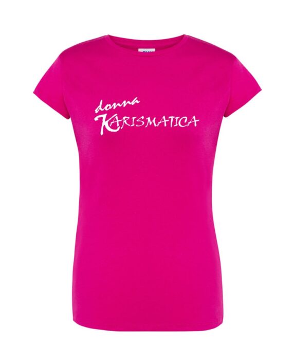 Maglietta Donna Karismatica 100% Cotone karismashop