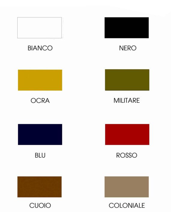 Pantalone 98% Cotone 2% Ea CANDIDA Terre del Vento Tabella Colore karismashop