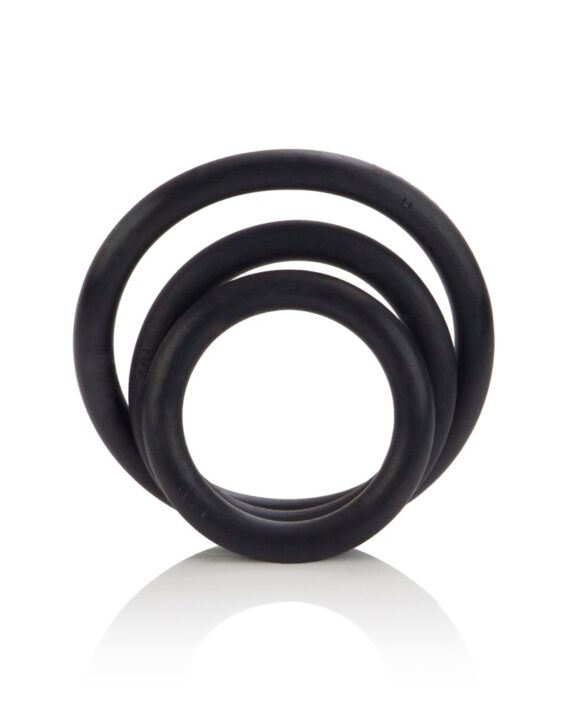 CalExotics Rubber Ring – 3 Piece Set Anello Pene karismashop