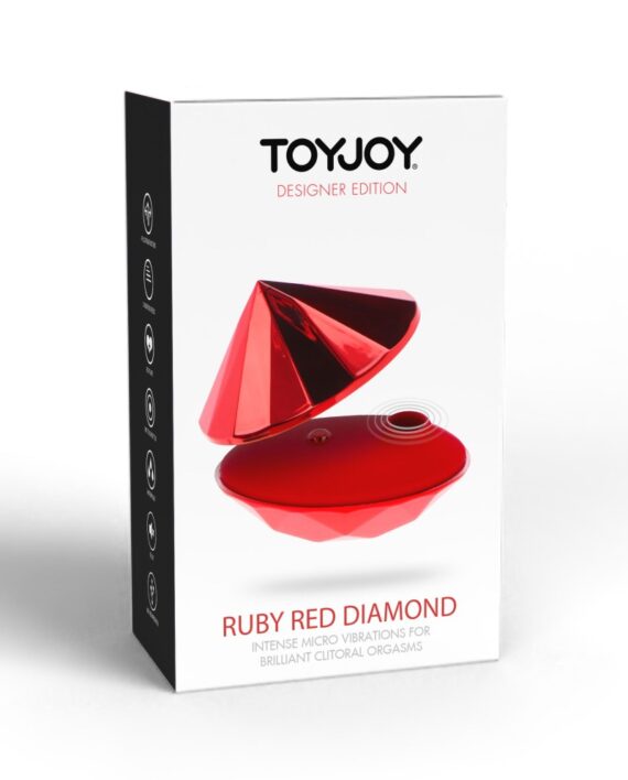 ToyJoy Ruby Red Diamond Stimolatore Clitorideo A karismashop