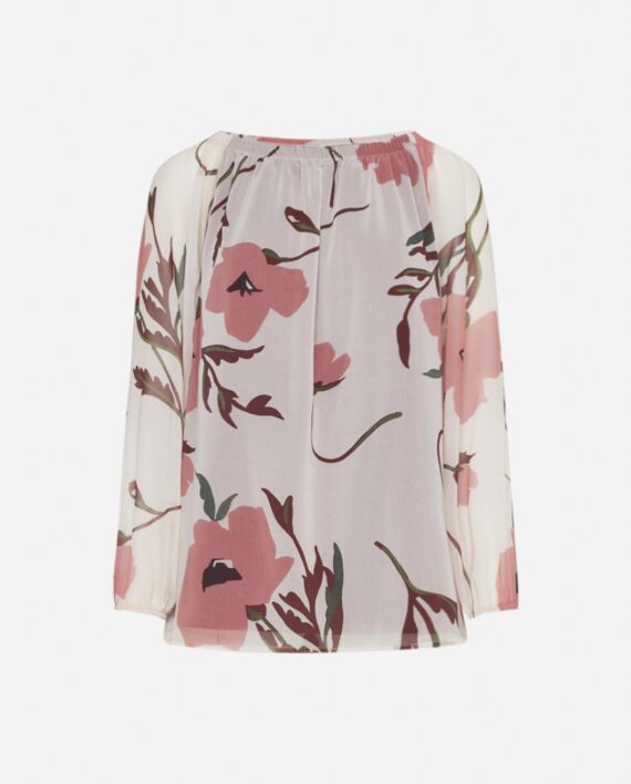 Blusa Fantasia Floreale Prugna karismashop