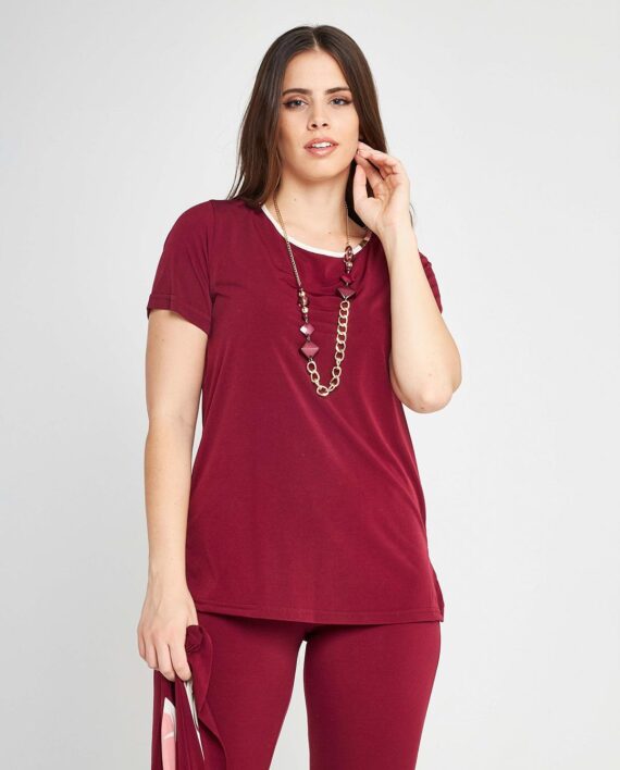 Twin Set Fantasia Floreale Prugna B karismashop