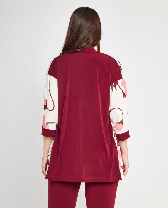 Twin Set Fantasia Floreale Prugna C karismashop