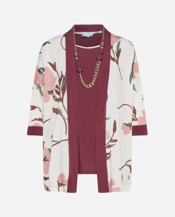 Twin Set Fantasia Floreale Prugna karismashop