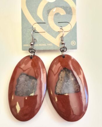 Orecchini a Monachella Aperta Resina Stones karismashop