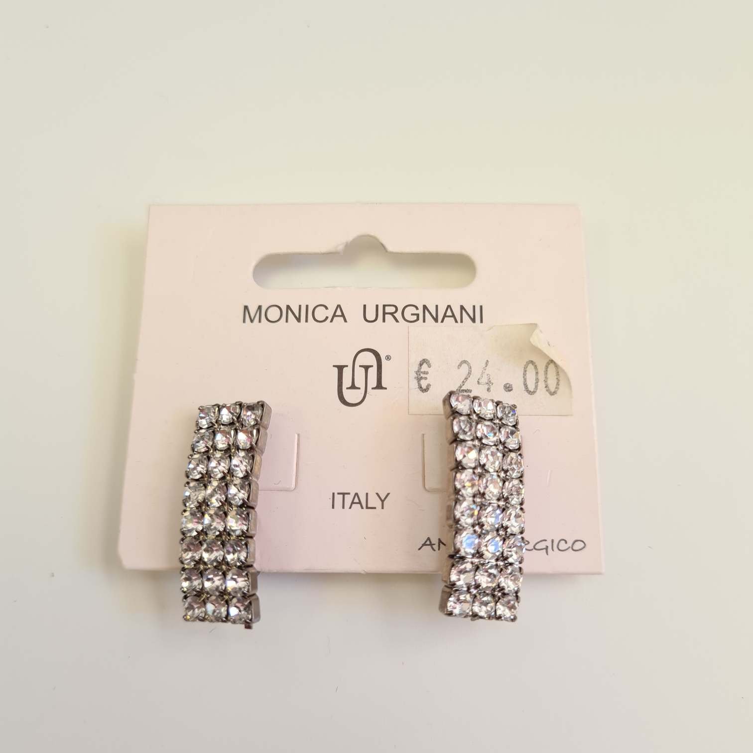 Orecchini a Monachella Chiusa Strass karismashop